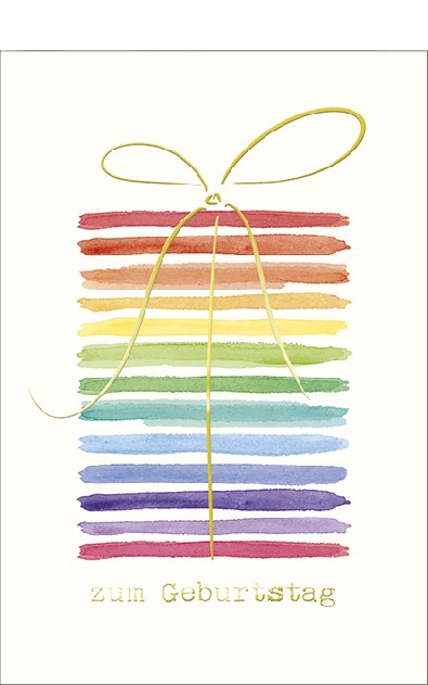 Goldbarrenset zum Geburtstag "Geschenk"